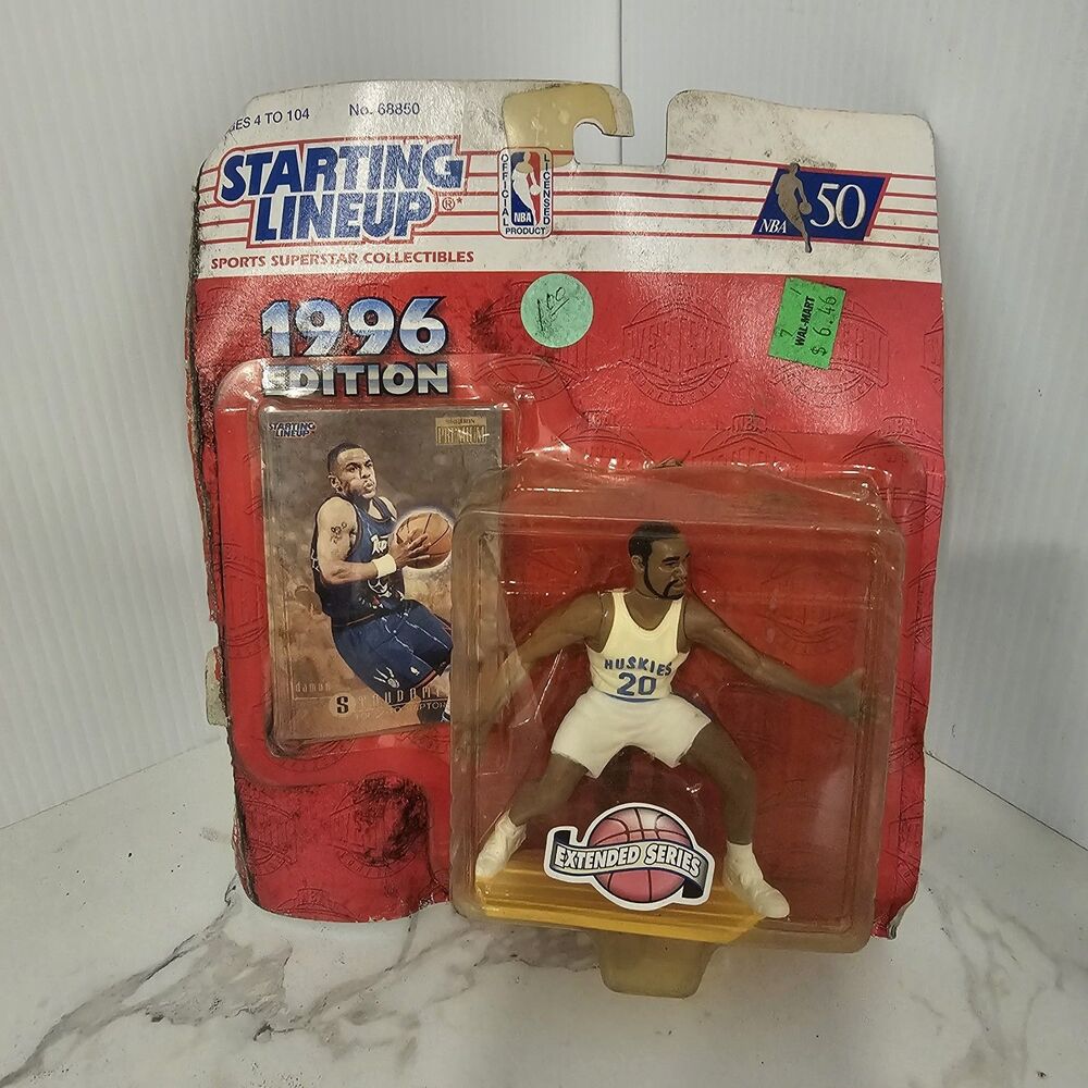1996 NBA Starting Lineup Damon Stoudamire Toronto Raptors Huskies